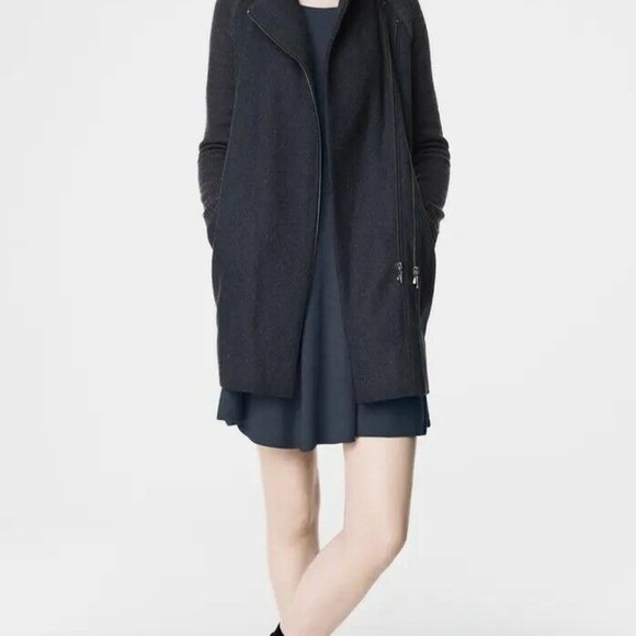 Joie Talissa Wool Cashmere Fit Flare Sweater Dress - Picture 3 of 11